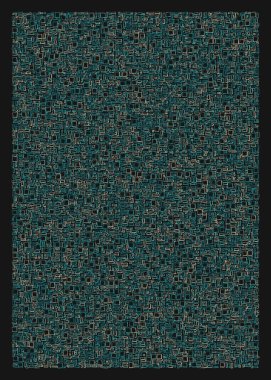 Ofset Quad üretken sanat arkaplan çizimi