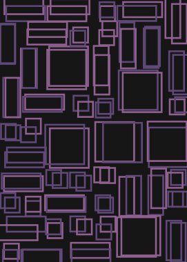 Ofset Quad üretken sanat arkaplan çizimi