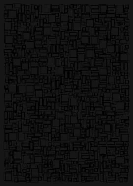 Ofset Quad üretken sanat arkaplan çizimi