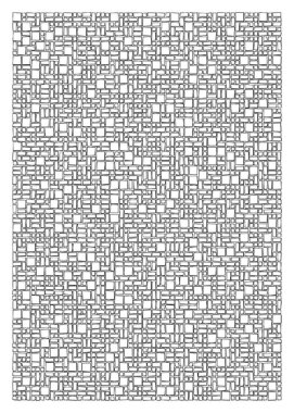 Ofset Quad üretken sanat arkaplan çizimi