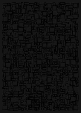 Ofset Quad üretken sanat arkaplan çizimi