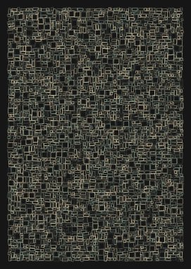 Ofset Quad üretken sanat arkaplan çizimi