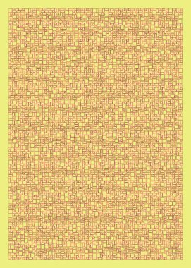 Ofset Quad üretken sanat arkaplan çizimi