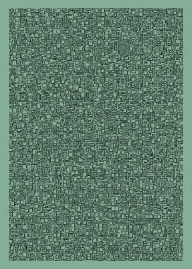 Ofset Quad üretken sanat arkaplan çizimi