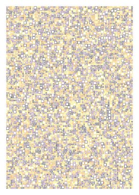 Ofset Quad üretken sanat arkaplan çizimi