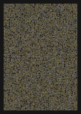 Ofset Quad üretken sanat arkaplan çizimi