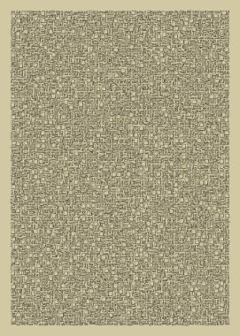 Ofset Quad üretken sanat arkaplan çizimi