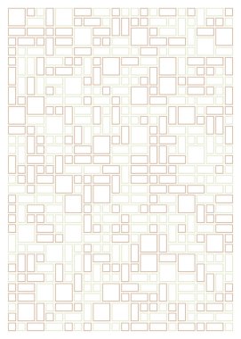 Ofset Quad üretken sanat arkaplan çizimi