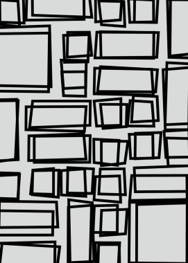 Ofset Quad üretken sanat arkaplan çizimi