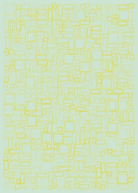 Ofset Quad üretken sanat arkaplan çizimi