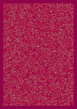 Ofset Quad üretken sanat arkaplan çizimi