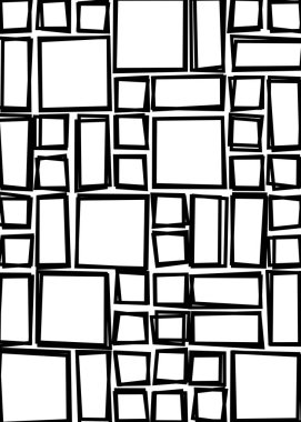 Ofset Quad üretken sanat arkaplan çizimi