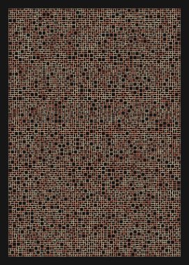 Ofset Quad üretken sanat arkaplan çizimi