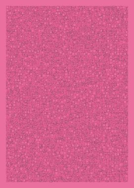 Ofset Quad üretken sanat arkaplan çizimi