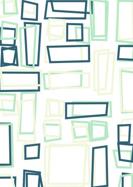 Ofset Quad üretken sanat arkaplan çizimi