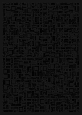 Ofset Quad üretken sanat arkaplan çizimi