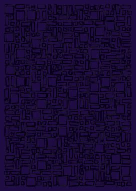 Ofset Quad üretken sanat arkaplan çizimi