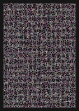 Ofset Quad üretken sanat arkaplan çizimi