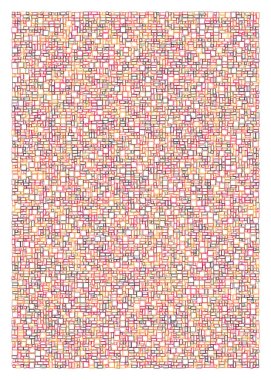 Ofset Quad üretken sanat arkaplan çizimi