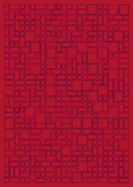 Ofset Quad üretken sanat arkaplan çizimi