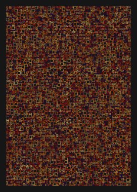 Ofset Quad üretken sanat arkaplan çizimi