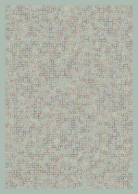 Ofset Quad üretken sanat arkaplan çizimi