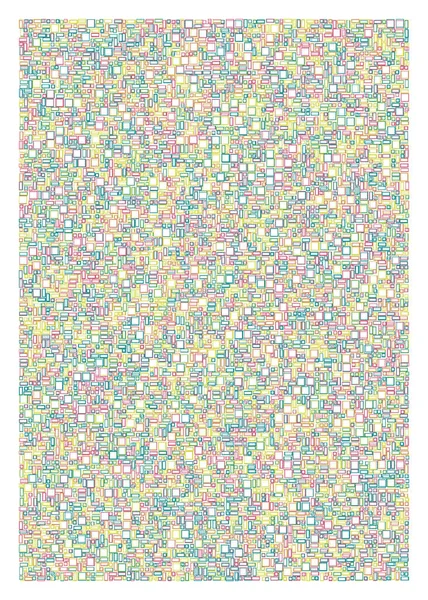 Ofset Quad üretken sanat arkaplan çizimi