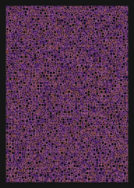 Ofset Quad üretken sanat arkaplan çizimi