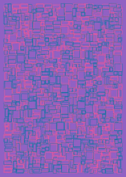 Ofset Quad üretken sanat arkaplan çizimi