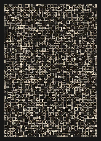 Ofset Quad üretken sanat arkaplan çizimi