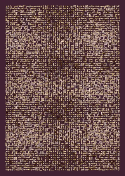 Ofset Quad üretken sanat arkaplan çizimi