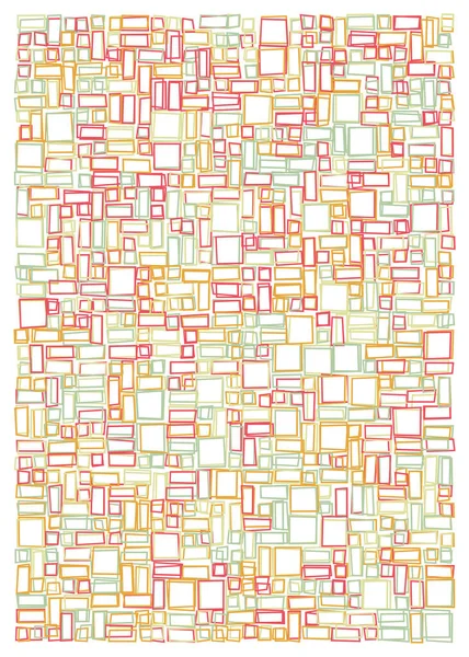 Ofset Quad üretken sanat arkaplan çizimi