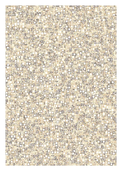 Ofset Quad üretken sanat arkaplan çizimi