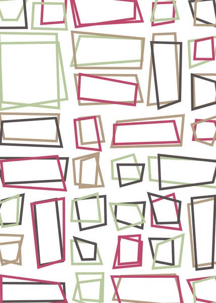 Ofset Quad üretken sanat arkaplan çizimi