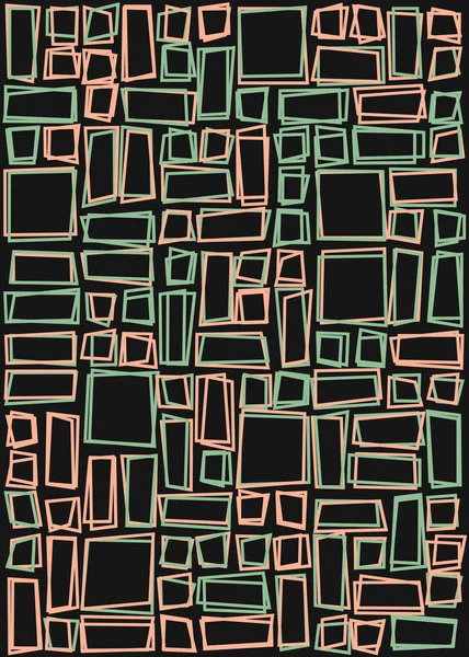 Ofset Quad üretken sanat arkaplan çizimi