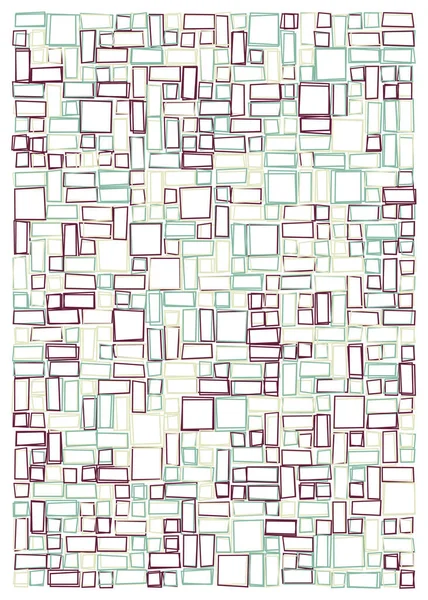 Ofset Quad üretken sanat arkaplan çizimi