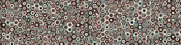  Altıgen Labirent deseni soyut illüstrasyon