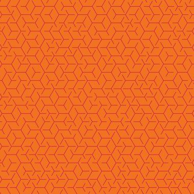  Altıgen Labirent deseni soyut illüstrasyon