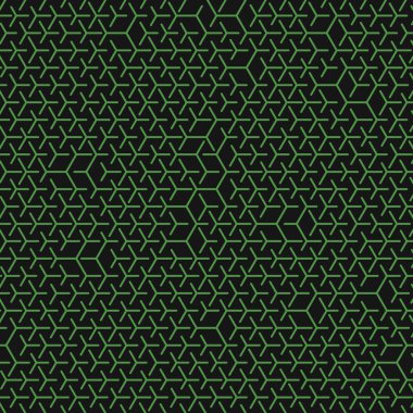  Altıgen Labirent deseni soyut illüstrasyon