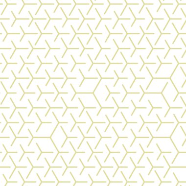  Altıgen Labirent deseni soyut illüstrasyon