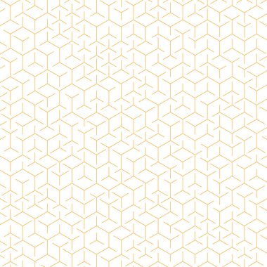  Altıgen Labirent deseni soyut illüstrasyon