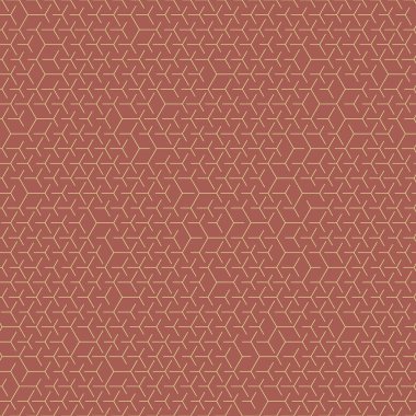  Altıgen Labirent deseni soyut illüstrasyon