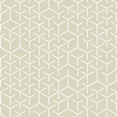  Altıgen Labirent deseni soyut illüstrasyon