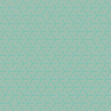  Altıgen Labirent deseni soyut illüstrasyon