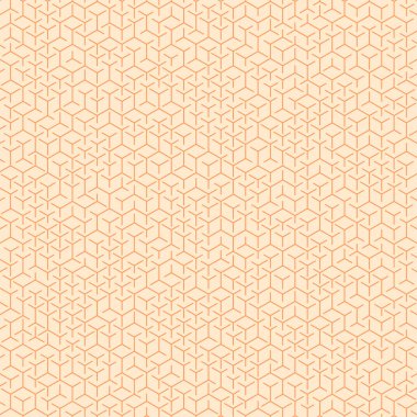  Altıgen Labirent deseni soyut illüstrasyon