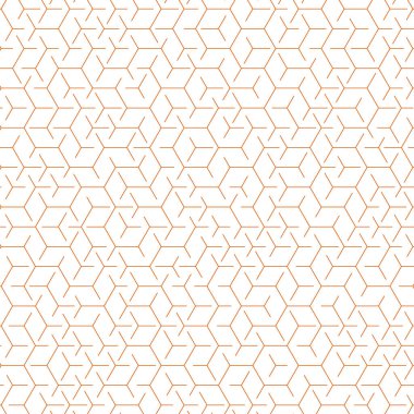  Altıgen Labirent deseni soyut illüstrasyon