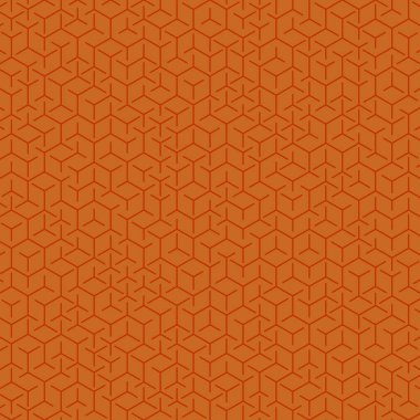  Altıgen Labirent deseni soyut illüstrasyon