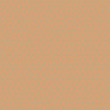  Altıgen Labirent deseni soyut illüstrasyon