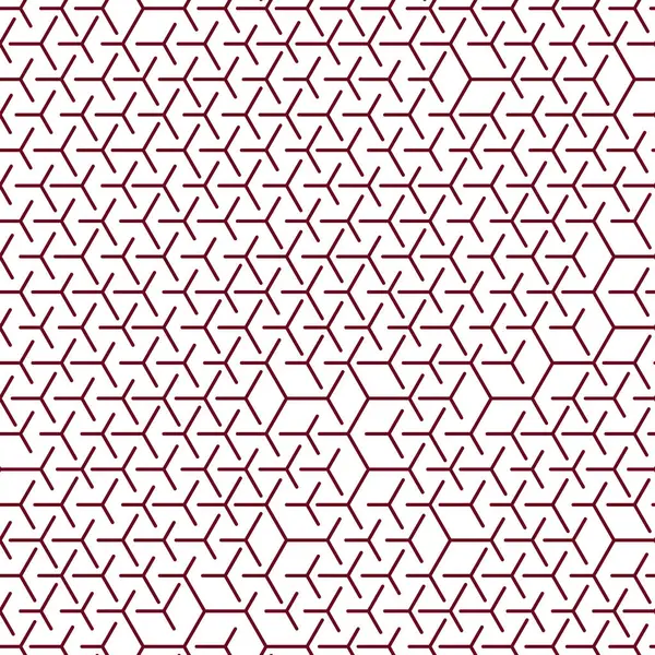 Laberinto Hexagonal Patrón Ilustración Abstracta — Archivo Imágenes Vectoriales