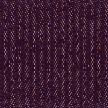  Altıgen Labirent deseni soyut illüstrasyon